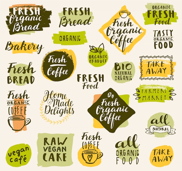 Download Free Organic Coffee Logo Collection Free Vector Use our free logo maker to create a logo and build your brand. Put your logo on business cards, promotional products, or your website for brand visibility.