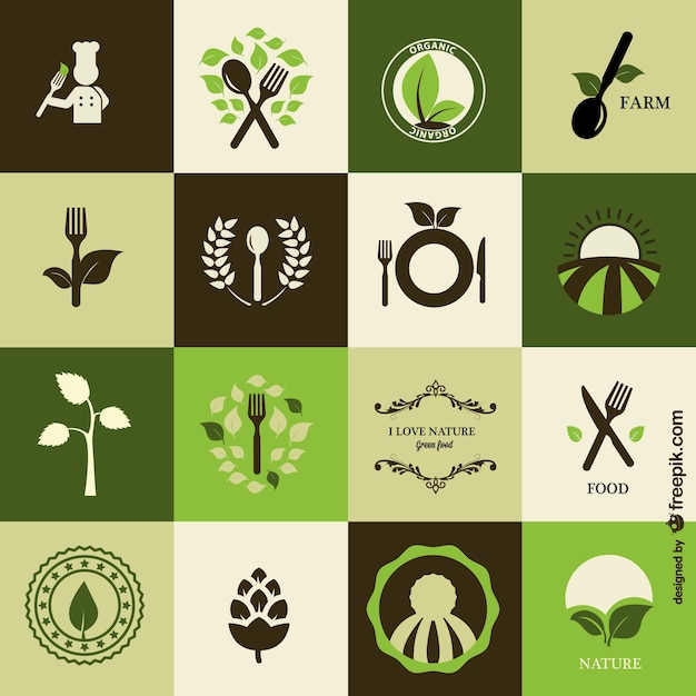 Download Free Organic Cooking Free Vector Use our free logo maker to create a logo and build your brand. Put your logo on business cards, promotional products, or your website for brand visibility.