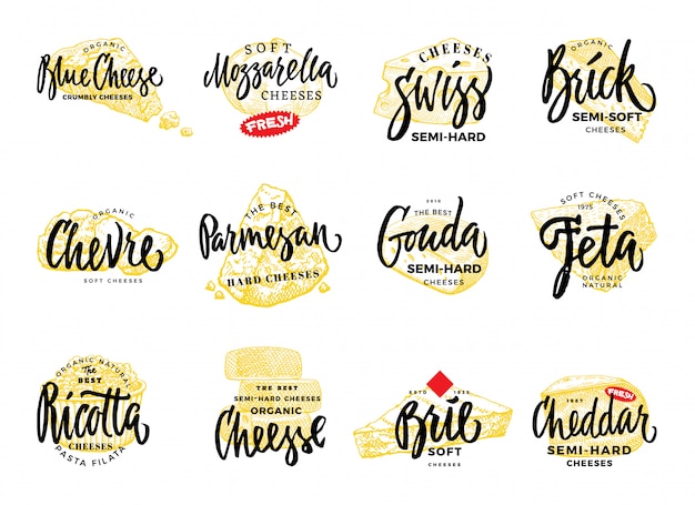 Download Free Organic Food Logos Set Free Vector Use our free logo maker to create a logo and build your brand. Put your logo on business cards, promotional products, or your website for brand visibility.