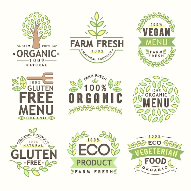 Organic logo collection