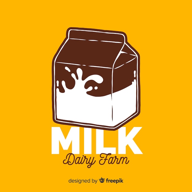 Download Free Download This Free Vector Organic Milk Logo Brick Template Use our free logo maker to create a logo and build your brand. Put your logo on business cards, promotional products, or your website for brand visibility.