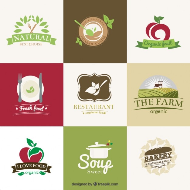 Download Free Download Free Organic Restaurants Badges Vector Freepik Use our free logo maker to create a logo and build your brand. Put your logo on business cards, promotional products, or your website for brand visibility.