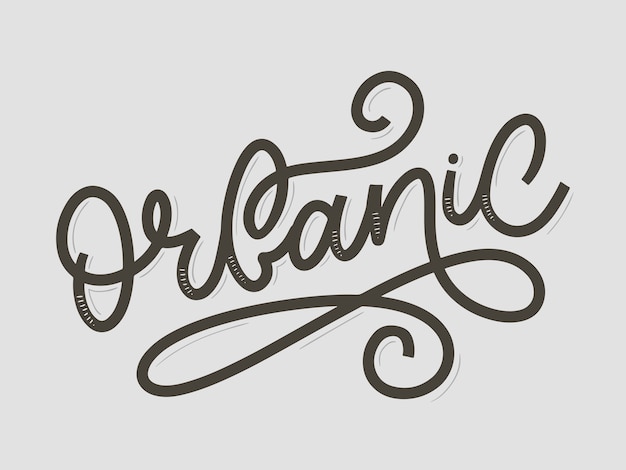 Download Free Organic Slogan Brush Lettering Premium Vector Use our free logo maker to create a logo and build your brand. Put your logo on business cards, promotional products, or your website for brand visibility.