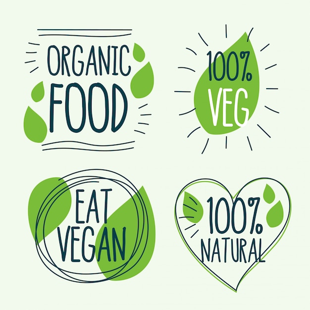 Download Free Organic And Vegan Food Logo Free Vector Use our free logo maker to create a logo and build your brand. Put your logo on business cards, promotional products, or your website for brand visibility.