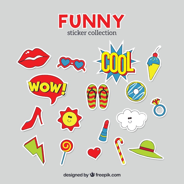 funny stickers free