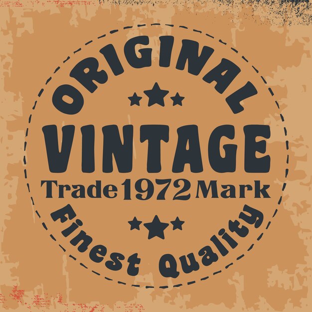 Premium Vector | Original vintage stamp