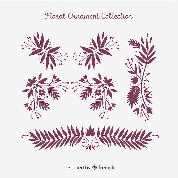 Free Vector Ornament divider collection