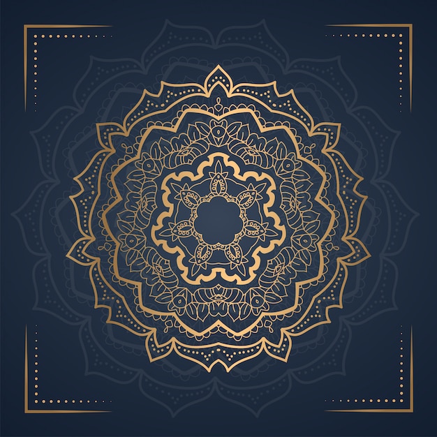 Download Ornament mandala background for wedding invitation Vector ...