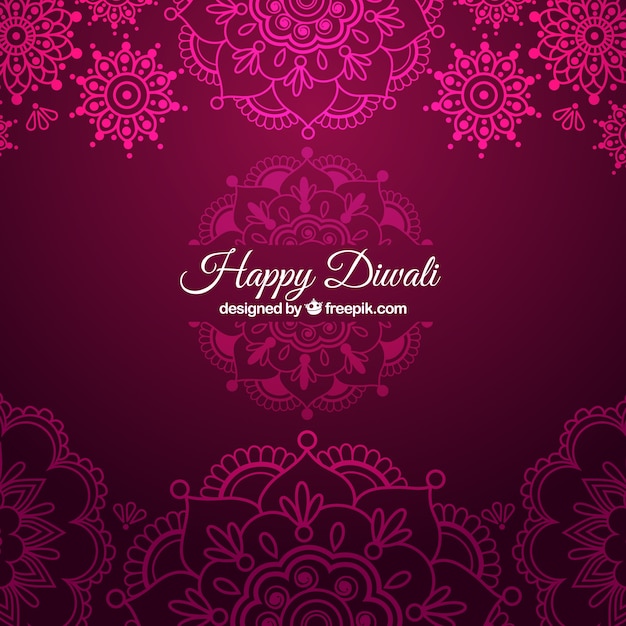 ornamental diwali background in pink color_23 2147522945