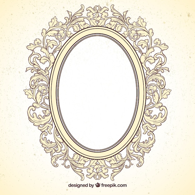 Ornamental frame Vector | Free Download