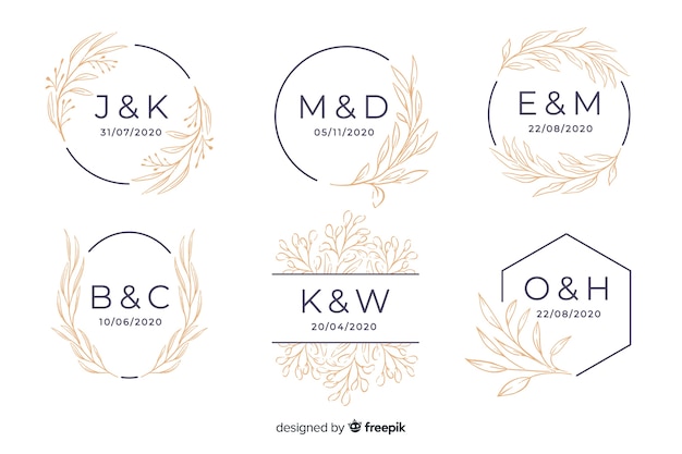 Download Free Wedding Monogram Images Free Vectors Stock Photos Psd Use our free logo maker to create a logo and build your brand. Put your logo on business cards, promotional products, or your website for brand visibility.