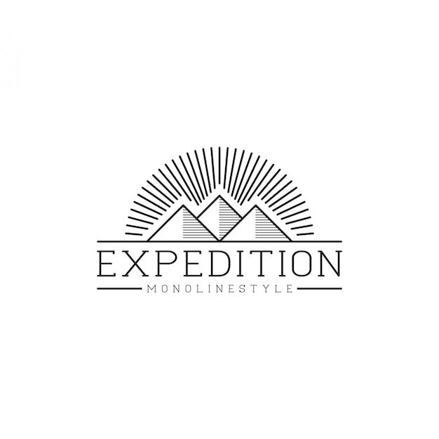 Download Free Outdoor Mountain Logo Premium Vector Use our free logo maker to create a logo and build your brand. Put your logo on business cards, promotional products, or your website for brand visibility.