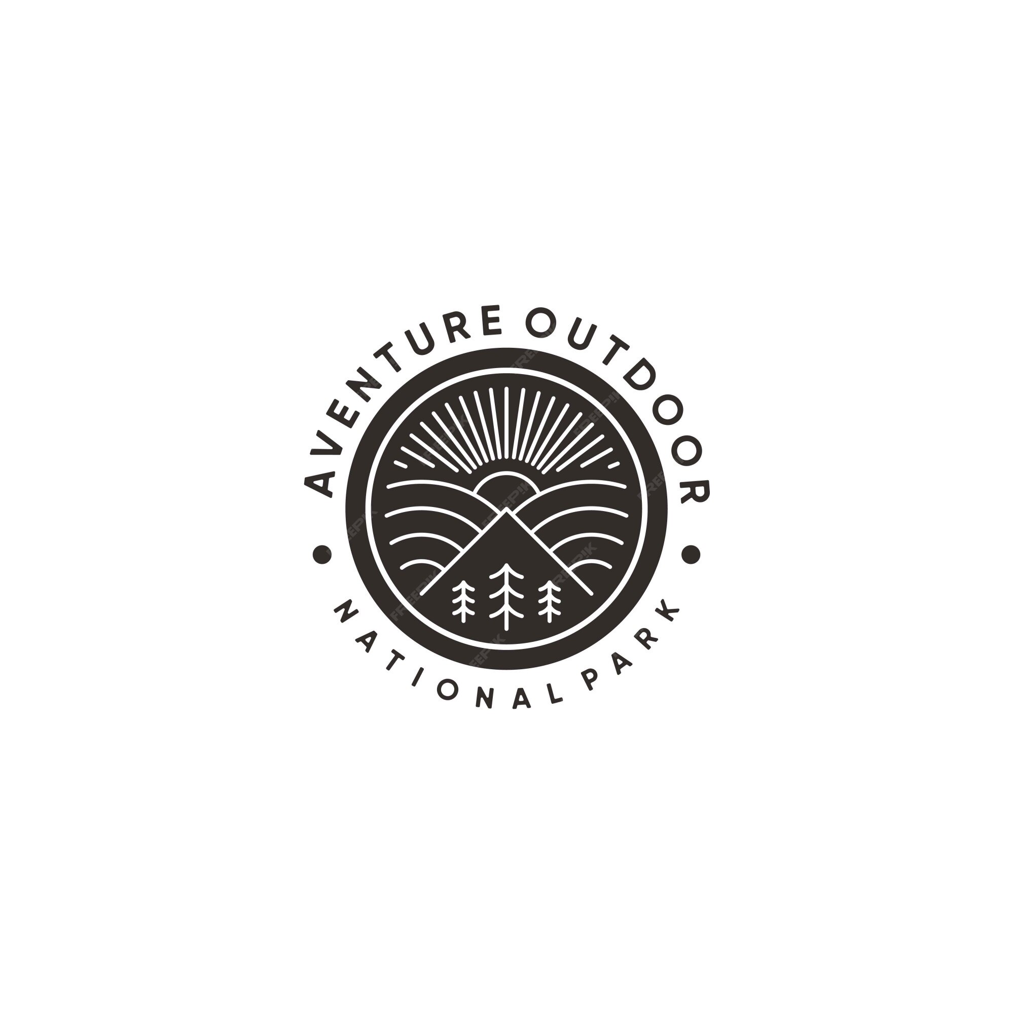 Premium Vector | Outdoor mountain logo