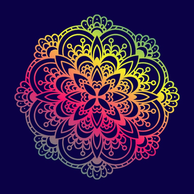 Premium Vector | Outline mandala