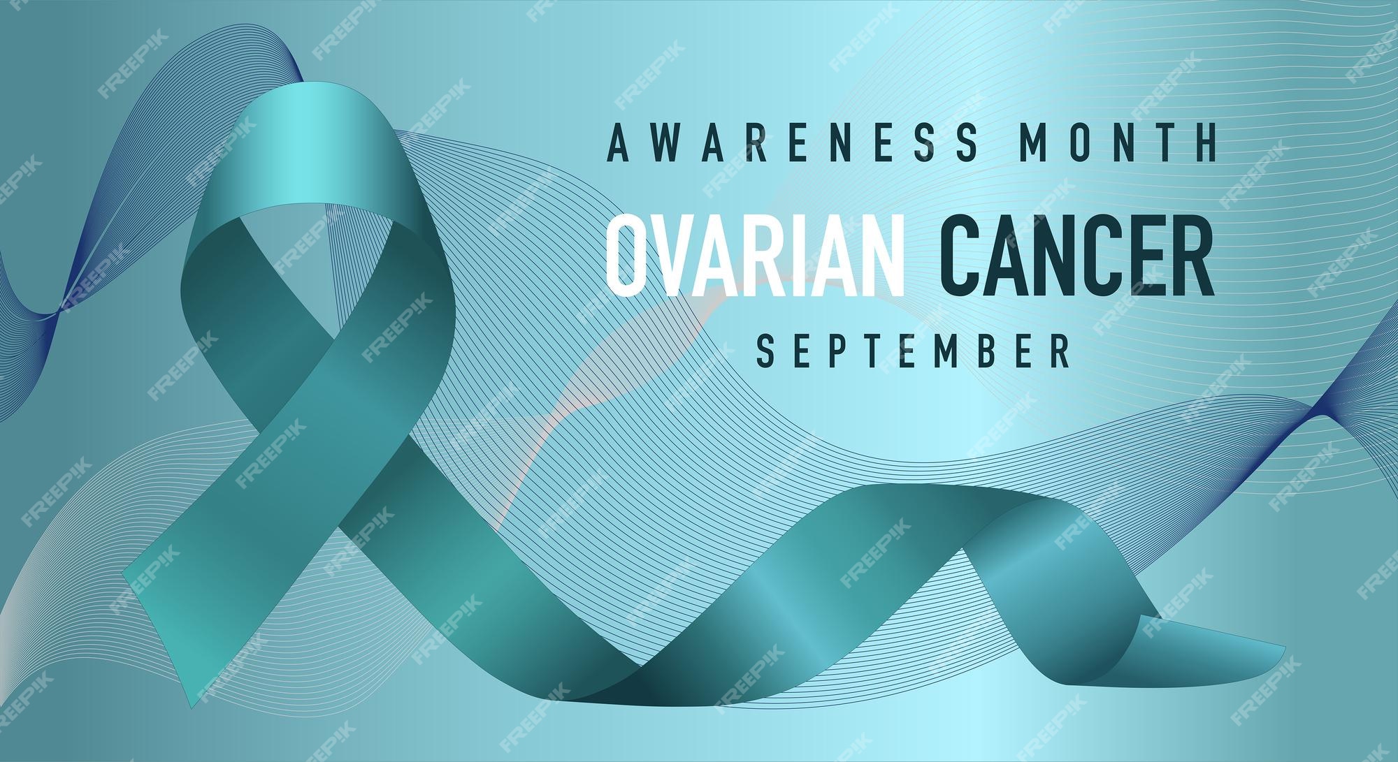 Premium Vector Ovarian Cancer Awareness Month Celebrated Every Year In September