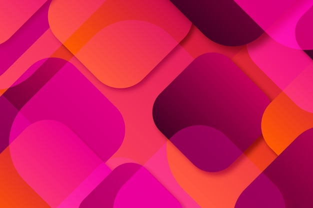 Free Vector | Overlapping shapes background design