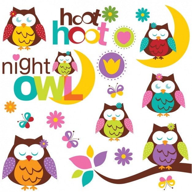 Download Vector Art Vector Owl Logo PSD - Free PSD Mockup Templates