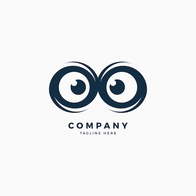 Download Free Owl Eyes Logo Design Template Premium Vector Use our free logo maker to create a logo and build your brand. Put your logo on business cards, promotional products, or your website for brand visibility.