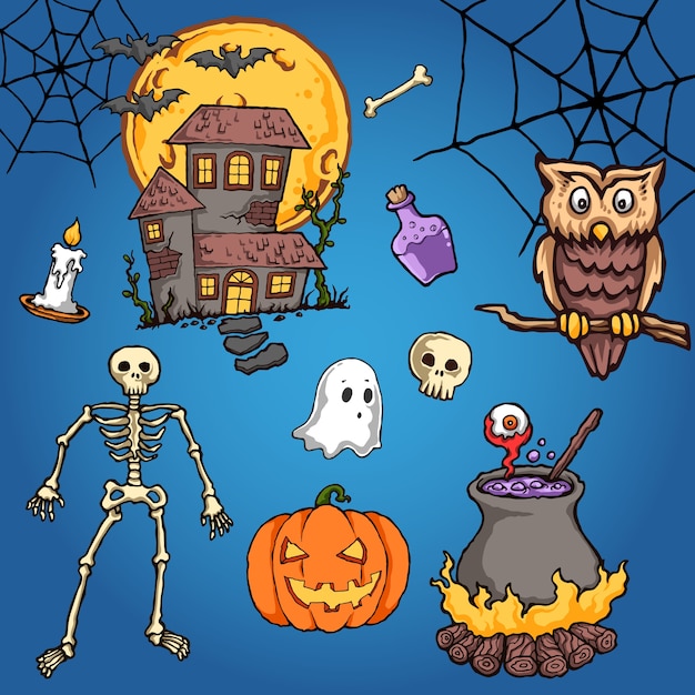 Download Owl halloween vector illustration Vector | Premium Download