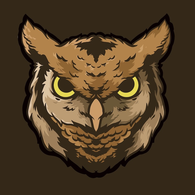 Download Free Owl Head Logo Vector Premium Vector Use our free logo maker to create a logo and build your brand. Put your logo on business cards, promotional products, or your website for brand visibility.