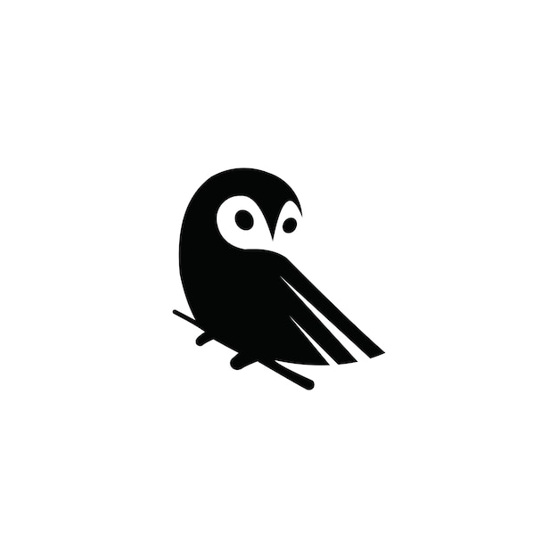 Download Owl logo vector graphic minimalist outline art Vector ...