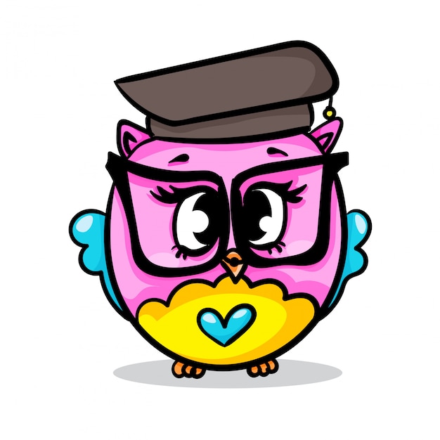 Download Owl teacher | Premium Vector