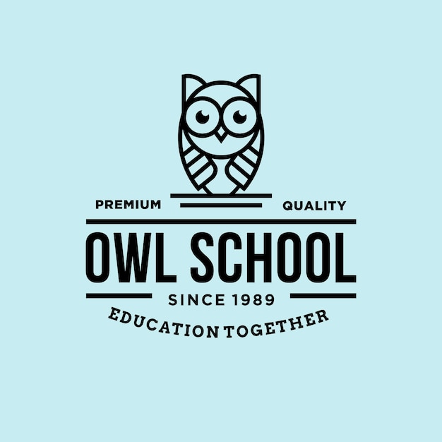 Download Free Owl Vector Logo Illustration Premium Vector Use our free logo maker to create a logo and build your brand. Put your logo on business cards, promotional products, or your website for brand visibility.