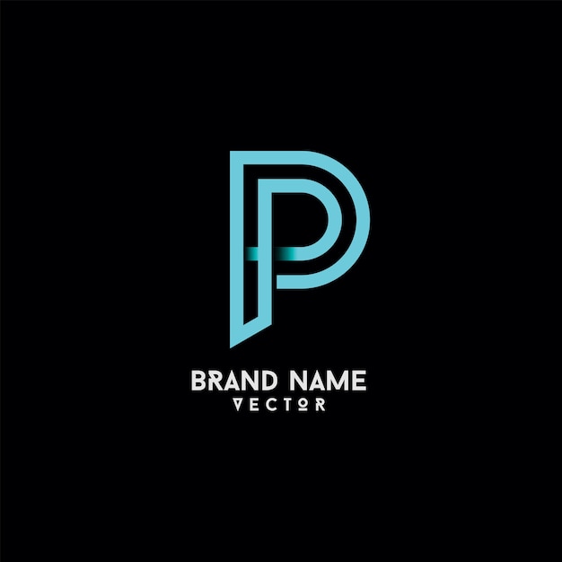 Download Free P Letter Typography Logo Design Vector Premium Vector Use our free logo maker to create a logo and build your brand. Put your logo on business cards, promotional products, or your website for brand visibility.