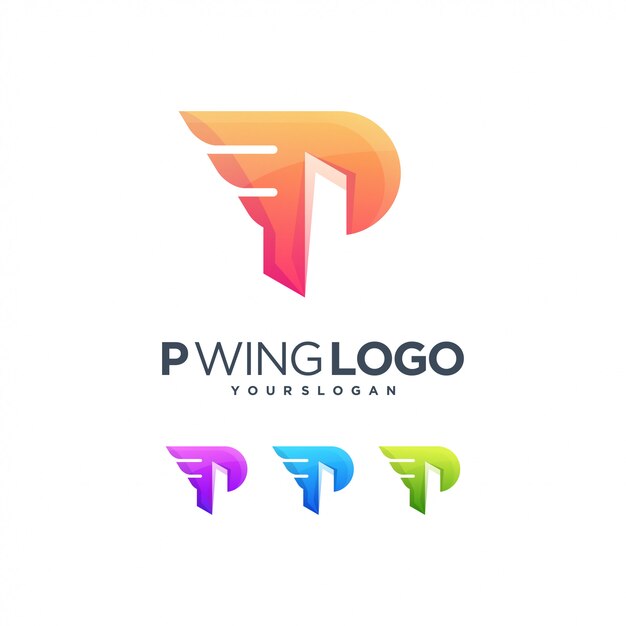 p wing logo