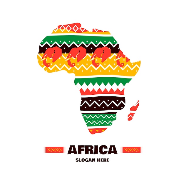 Download Free Vector | Pack of africa logo template