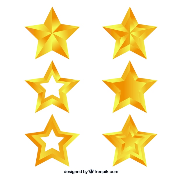 Pack Of Decorative Stars Vector Free Download   Pack Decorative Stars 23 2147717277 