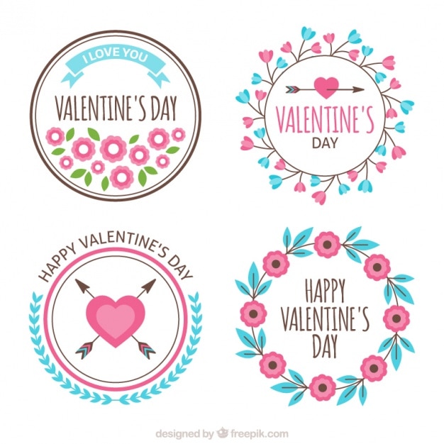 free-vector-set-of-valentine-stickers