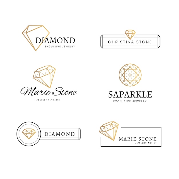 Download Free Pack Of Diamond Logos For Company Free Vector Use our free logo maker to create a logo and build your brand. Put your logo on business cards, promotional products, or your website for brand visibility.
