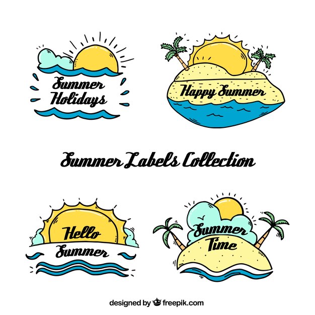 Summer drew. Стикер "лето". Лето наклейки вектор. Логотип лето в моменте. Summer Sticker Pack.