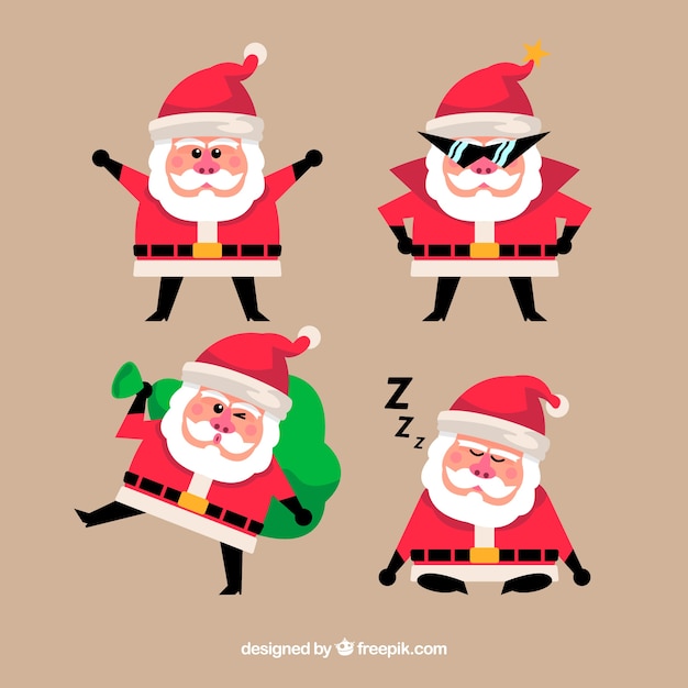 modern santa claus