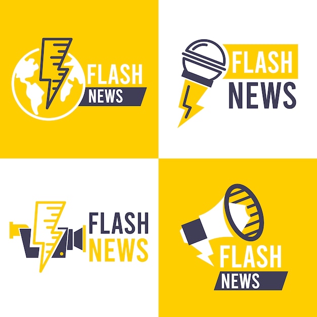Download Free Download This Free Vector Pack Of News Logos Use our free logo maker to create a logo and build your brand. Put your logo on business cards, promotional products, or your website for brand visibility.