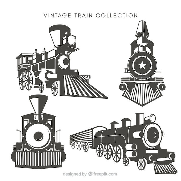 vintage train clip art free - photo #46
