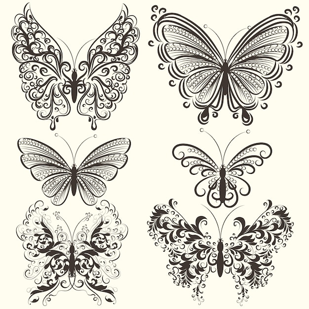 vector free download butterfly - photo #16