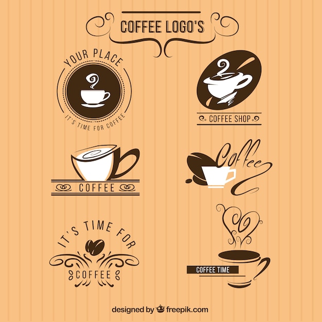 Coffee Logo  Vectors Photos and PSD files Free Download