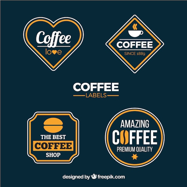 Download Free Download Free Pack Of Vintage Cafeteria Stickers Vector Freepik Use our free logo maker to create a logo and build your brand. Put your logo on business cards, promotional products, or your website for brand visibility.