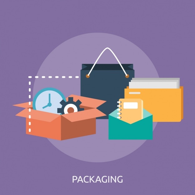 Download Packaging background design Vector | Free Download