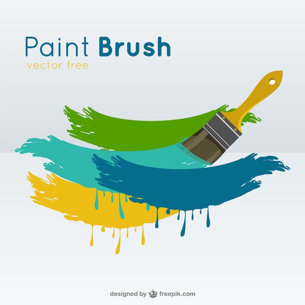 Free Vector Paint  brush vector