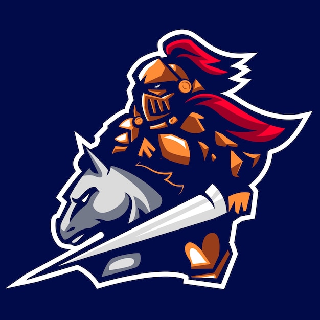 Download Free Paladin Knight Of The Ancient Emperor Mascot Logo Premium Vector Use our free logo maker to create a logo and build your brand. Put your logo on business cards, promotional products, or your website for brand visibility.