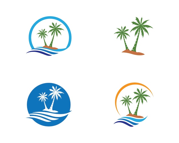 Download Free Palm Tree Logo Template Premium Vector Use our free logo maker to create a logo and build your brand. Put your logo on business cards, promotional products, or your website for brand visibility.