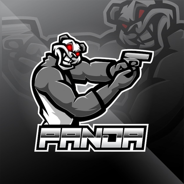 Download Free Panda Gunner Esport Mascot Logo Design Premium Vector Use our free logo maker to create a logo and build your brand. Put your logo on business cards, promotional products, or your website for brand visibility.