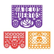 Premium Vector Papel Picado Templates For Mexican Day Of Dead 