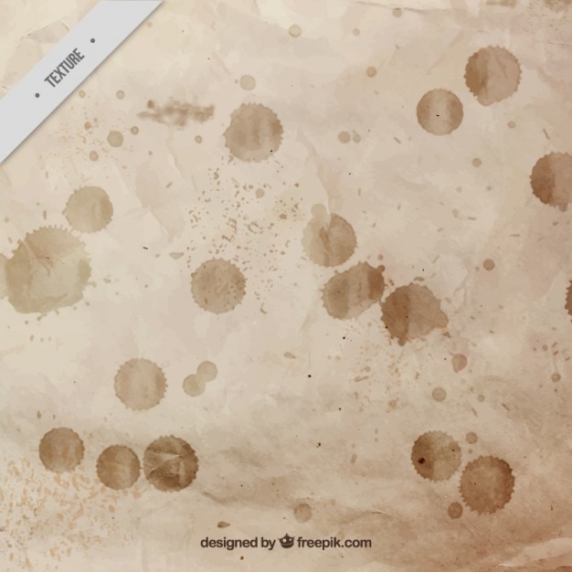 Paper texture with circular stains