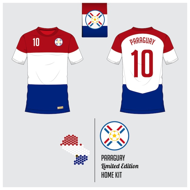 paraguay soccer jersey