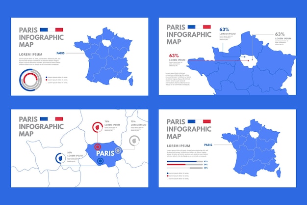 パリ 地図 画像 無料のベクター ストックフォト Psd