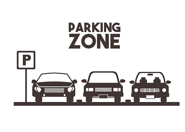 Premium Vector Parking Zone Design